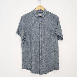 Tenth + Ocean Washable Linen/Rayon Button Up